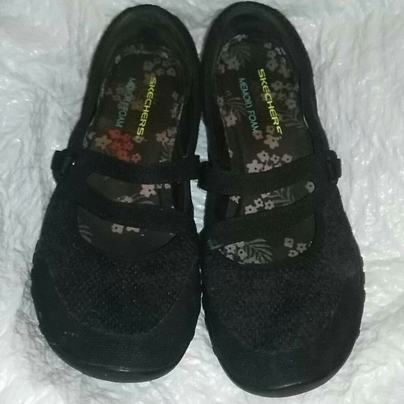 Skechers Shoes - SKETCHERS MARY JANE SHOES  black Size 8